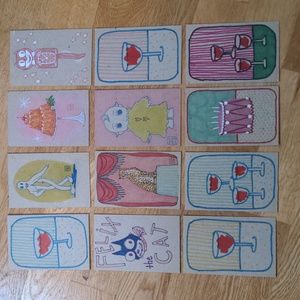 Hand Drawn Cards(you choose)